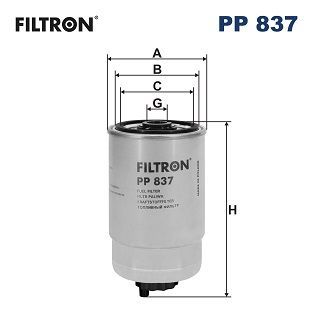 Kraftstofffilter für 3218794 ALFA AUDI AUSTIN BEDFORD CASE IH 72->