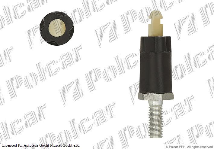 Motorhaube Puffer Motorhaubengummi Anschlag für Peugeot 206 1998-2011