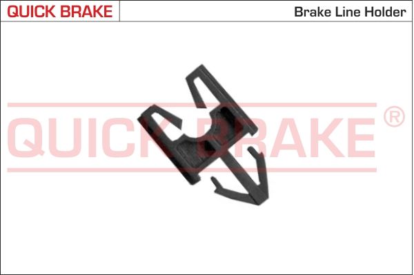 Halter, Bremsleitung