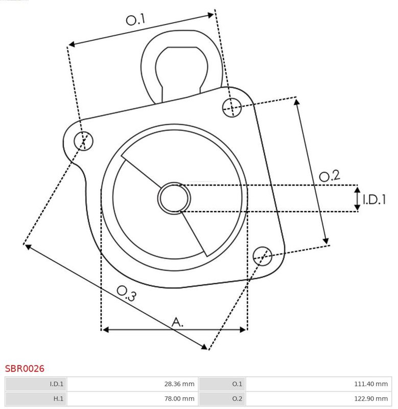 Starterdeckel, Vergaser für 02B911255D 047911255C