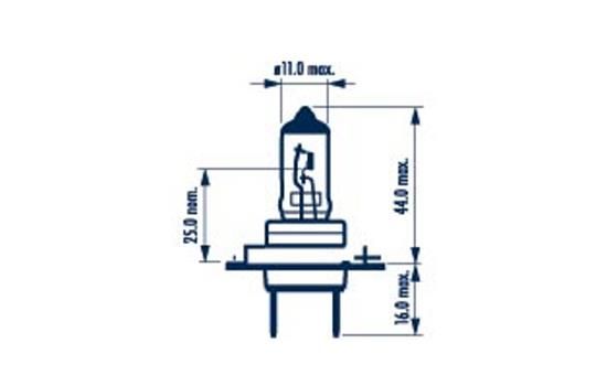 Narva 483283000 Set 10x Glühlampe, Fernscheinwerfer
