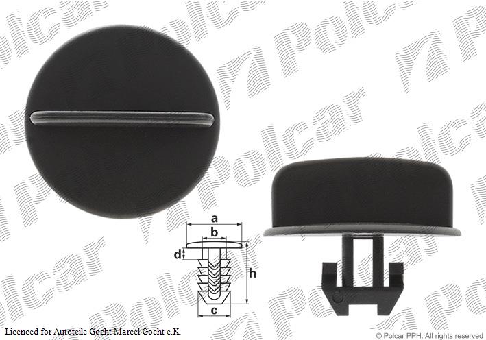 Radhausschale Einbausatz Clip Clips Schrauben Set