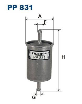 Filtron Pp831 Kraftstofffilter für Audi A6 C5 Limo Kombi 1987-1997