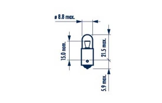 Narva 171313000 Set 10x Glühlampe, Blinkleuchte