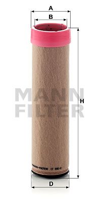 Sekundärluftfilter Mann-Filter Cf990/2 für Fiat Case IH Claas 84->