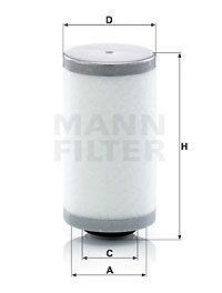 Filter, Drucklufttechnik Mann-Filter Le3009