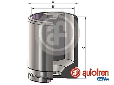 Autofren Seinsa D025541 Kolben, Bremssattel Hinten für Fiat 2002->