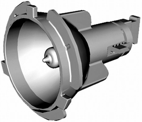 Reflektor, Positions Begrenzungsleuchte Hella 9Dr166634-001 Links + Rechts für BMW 05-10