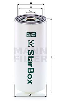 Filter, Drucklufttechnik Mann-Filter Lb13145/20