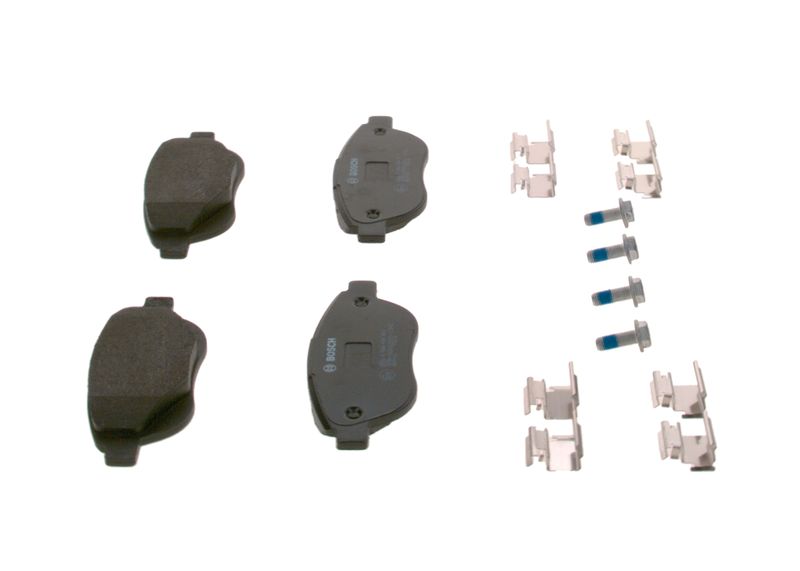 Bosch 0986494602 Bremsbelagsatz, Scheibenbremse Vorne für Peugeot