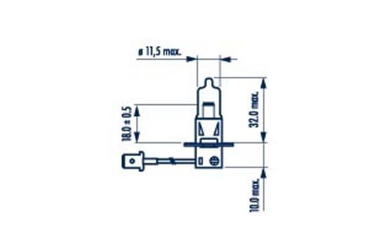 Glühlampe, Fernscheinwerfer Narva 483213000